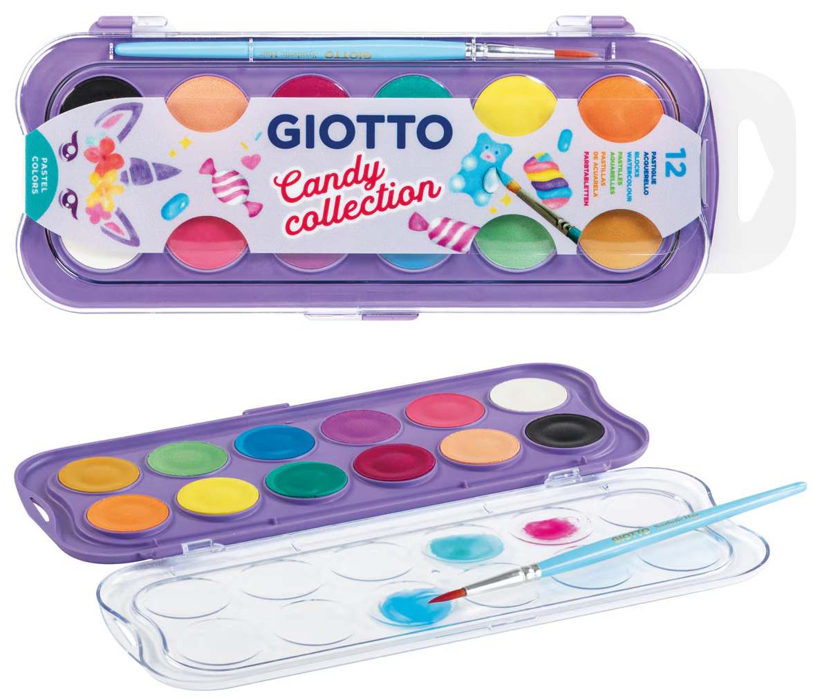 Acuarelas Giotto Candy Collection